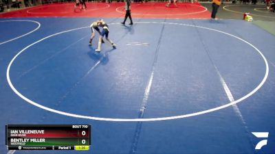 85 lbs Semifinal - Ian Villeneuve, Deer River vs Bentley Miller, Westfield