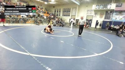 175 lbs Cons. Round 4 - Jackson Sierra, Cypress vs Jeremiah Galloni Rodriguez, Westminster