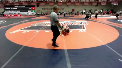 149 lbs Cons. Round 2 - Nicholas Bittner, Wheaton vs Chase Kostka, Coe