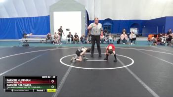 48 lbs Cons. Round 1 - Parker Huffman, Garage Rats vs Parker Caldwell, The Wrestling Factory Of Cleveland