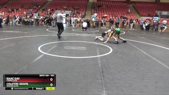 110 lbs Round 1 - Isaac Day, Carrollton vs Coleton Adams, Warner Elite