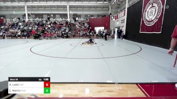 120 lbs Round Of 32 - Angesom Ladd, Hammond School vs Cooper Martin, Chattanooga Christian School