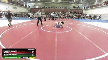 150 lbs Cons. Round 2 - Kash Pacheco, Payson vs Jarett Jurado, Safford