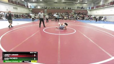 150 lbs Cons. Round 2 - Kash Pacheco, Payson vs Jarett Jurado, Safford