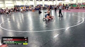 120 lbs Round 2 (10 Team) - Wyatt Bunch, Reservoir Dogs vs Tristian Miller, Team Montana Willston