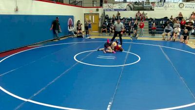 126 lbs Round 2 - Miah Chambers, Crismon vs Katelyn Millenaar, Willcox High School