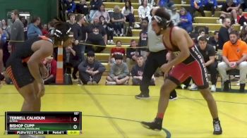 157 lbs Cons. Round 4 - Terrell Calhoun, Elyria vs Bishop Cupp, Washington (massilon)