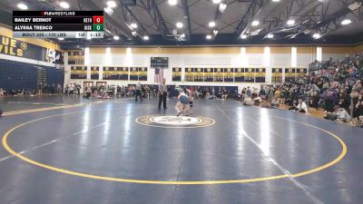 170 lbs Semifinal - Bailey Bernot, Bethlehem-Center vs Alyssa Tresco, Kiski Area