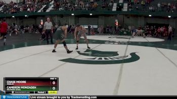 157 lbs Champ. Round 1 - Chase Moore, Findlay vs Cameron Monzadeh, Michigan State
