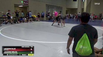 150 lbs Cons. Round 4 - Jackson Ellis, B.R.A.W.L vs Jackson Welch, Mustang Wrestling Club