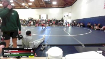 165 lbs Cons. Round 2 - Maks Sherstnev, Unattached vs Bekbol Izabekov, Unattached
