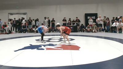 61 kg Champ. Rd Of 128 - Mason Gillispie, Team B1G Wrestling vs Owen McMullen, Bishop McCort High School