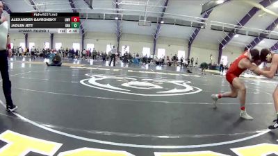 165 lbs Champ. Round 1 - Jadlen Jett, Unattached vs Alexander Gavronsky, Unattached- West Virginia
