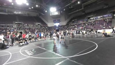 93 lbs Champ. Round 5 - Aiden Cantrell, Canon City Wrestling Club vs Britton Bratcher, Victory Wrestling Club - VTC