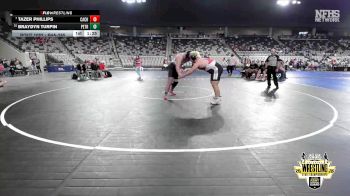 B4A-285 lbs Champ. Round 1 - Tazer Phillips, Cache vs Braydyn Turpin, Perkins-Tryon