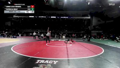 115 lbs Champ. Round 2 - AnnA`Licia Rendel, Natomas vs Patricia Bray, Pitman