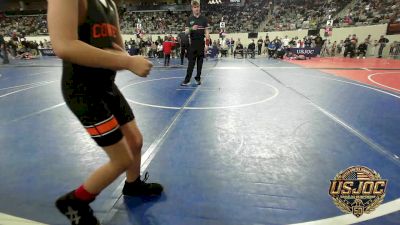 60 lbs Round Of 32 - Boomer Stevens, Coweta Tiger Wrestling vs BENNY JULIAN, SEO Wrestling Club