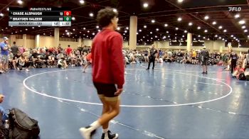 120 lbs Champ. Round 3 - Chase Alspaugh, Vancleave HS vs Brayden Saleem, Independent