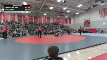 132 lbs 1st Place Match - Maddax Hacking, Uintah vs Noah Meza, Falcon