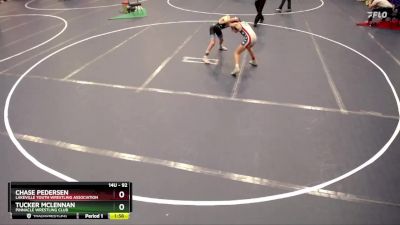 92 lbs Cons. Round 2 - Tucker McLennan, Pinnacle Wrestling Club vs Chase Pedersen, Lakeville Youth Wrestling Association