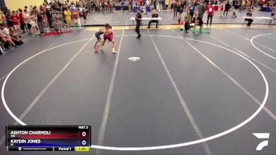 126 lbs Champ. Round 2 - Ashton Charmoli, MN vs Kaydin Jones, IA