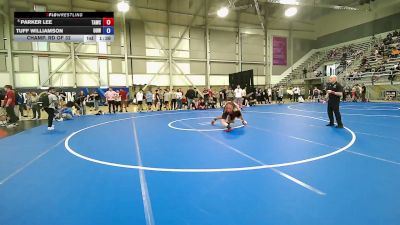 138 lbs Champ. Rd Of 32 - Parker Lee, Team Aggression Wrestling Club vs Tuff Williamson, UP Outlaw WC