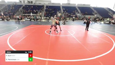 165 lbs Quarterfinal - Freddy Suri, Montclair Pounders vs Sylis Penniman, Lions WC