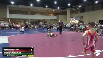 45 lbs Round 3 (6 Team) - Jackson McDougall, Gulf Coast WC vs Kannon Williams, Alabama Hammers