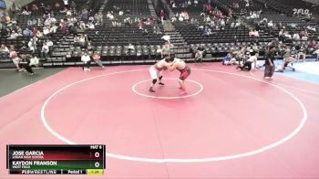 288 lbs Cons. Round 3 - Jose Garcia, Logan High School vs Kaydon Franson, West Field