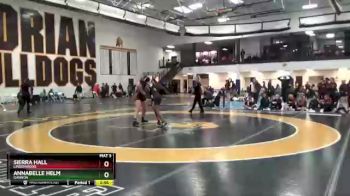 170 lbs Semifinal - Sierra Hall, Lindenwood vs Annabelle Helm, Gannon