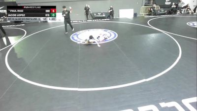 All Cadet Boys Freestyle Lower - 132 lbs Champ. Round 2 - Paul Ruiz, Red Wave Wrestling vs Jacob Lopez, Beat The Streets - Los Angeles
