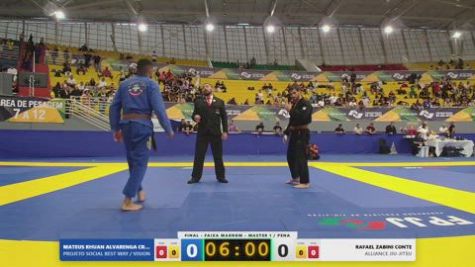 RAFAEL ZABINI CONTE vs MATEUS RHUAN ALVARENGA CRUZ 2026 FPJJ Circuito Paulista GI Etapa 3