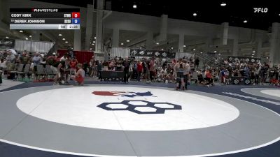 79 lbs Champ. Round 2 - Cody Kirk, Stronghold Wrestling vs Derek Johnson, SCSU