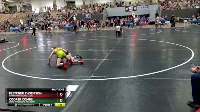 80 lbs Quarterfinal - Fletcher Thompson, Rabbit Wrestling Club vs Cooper Combs, Elite Wrestling Academy