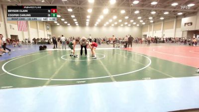 132 lbs Round Of 64 - Bryson Clark, PA vs Cooper Carling, CA