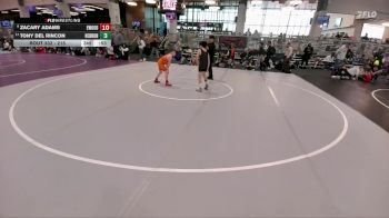 92 lbs Champ. Round 1 - Gael Smith, Dead Shot Wrestling Club vs Max Hernandez, Wildcat Wrestling Club