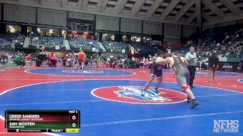 1A-215 lbs Champ. Round 1 - Creed Sanders, Emanuel County Institute vs Sam Wooten, Darlington