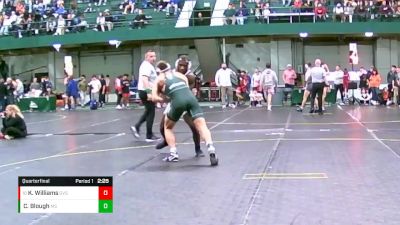 197 lbs Quarterfinal - Kaijehl Williams, Grand Valley State vs Carter Blough, Michigan State