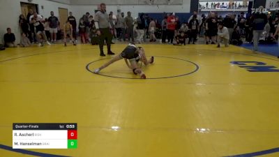 90 lbs Quarterfinal - Ryder Ascherl, Bishop McCort vs Max Hanselman, Grain House