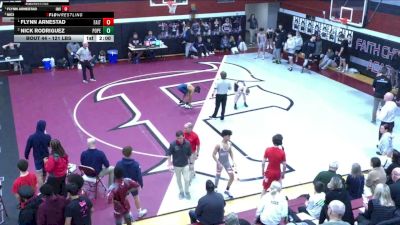 121 lbs Final - Flynn Arnestad, Faith Christian Academy vs Nick Rodriguez, Pope John Paul II