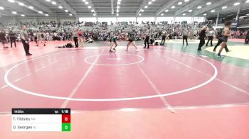 145 lbs Semifinal - Tayla Tildsley, MA vs Olivia Georges, NJ