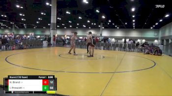 220 lbs Round 2 (16 Team) - Isaac Prescott, CHOICES (Beaver Local) vs Houston Brand, Riverdale