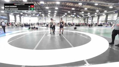 160 lbs Round Of 64 - Jesus Guzman, CA vs Riley Storozuk, CT
