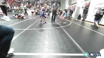 70 lbs Quarterfinal - Ryzen Johns, Collinsville Cardinal Youth Wrestling vs Baker Schubert, Chandler Takedown Club