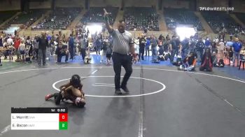 51 lbs Semifinal - Langston Merritt, The Glasgow Wrestling Academy vs EJ Bacon, Unattached