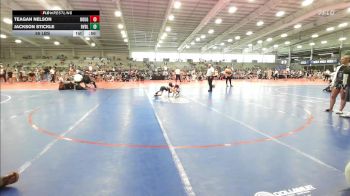 65 lbs Rr Rnd 2 - Teagan Nelson, Roughneck Wrestling Club vs Jackson Stickle, Revival Blue