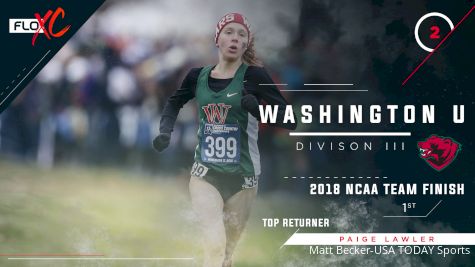 2019 DIII FloXC Countdown: #2 Washington U. Women