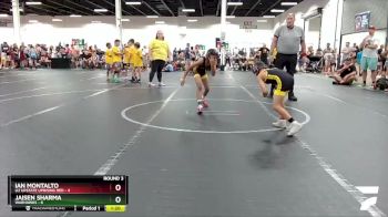 60 lbs Round 3 (8 Team) - Jaisen Sharma, Warhawks vs Ian Montalto, U2 Upstate Uprising Red