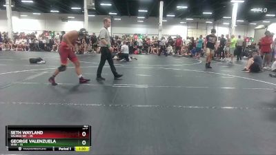 165 lbs Round 2 (4 Team) - George Valenzuela, VHW vs Seth Wayland, Validus WC