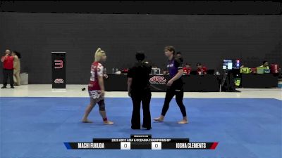 Iosha Clements vs MACHI FUKUDA 2025 ADCC Asia & Oceania Championship